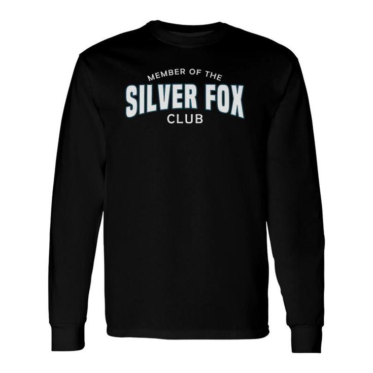 Silver Gray Hair Dont Care Grey Headedness Fox Long Sleeve T-Shirt T-Shirt