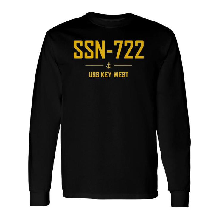 Ssn 722 Uss Key West Long Sleeve T-Shirt T-Shirt