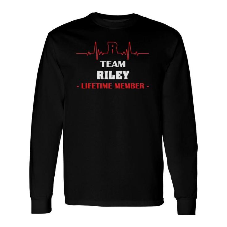 Team Riley Lifetime Member Blood Completely Long Sleeve T-Shirt T-Shirt