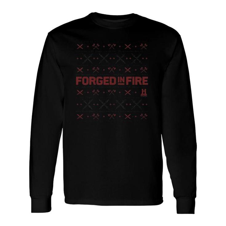 History Forged In Fire Series Xmas Long Sleeve T-Shirt T-Shirt