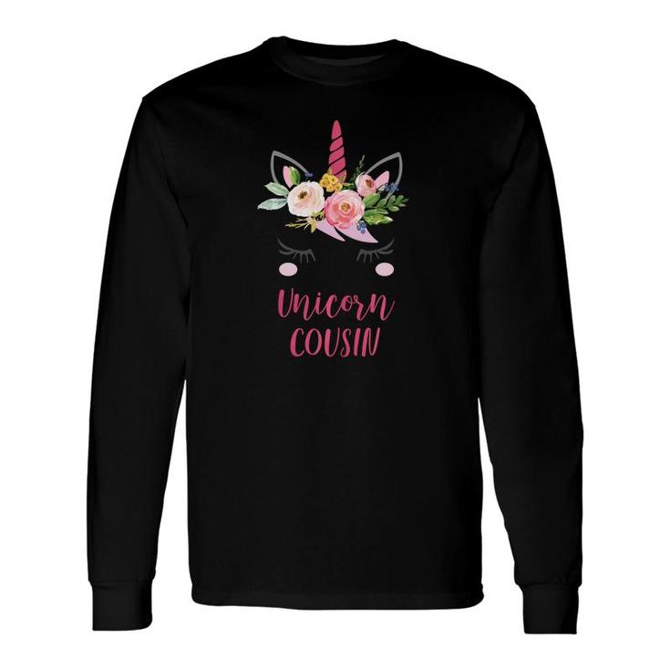 Unicorn Cousin Pregnancy Reveal To Long Sleeve T-Shirt