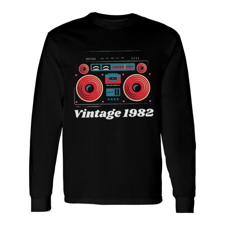Vintage 1982 Radio Vintage Style Great Long Sleeve T-Shirt