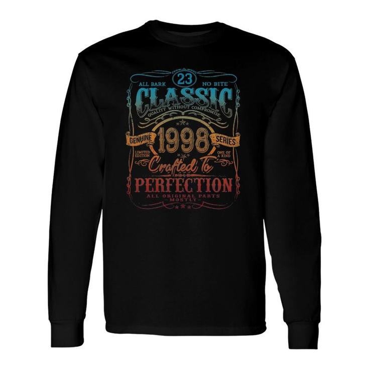 Vintage 1998 Limited Edition 23 Years Old 23Rd Birthday Long Sleeve T-Shirt