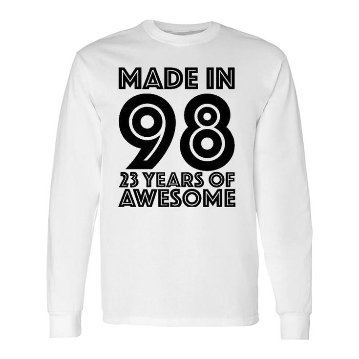 23Rd Birthday 23 Years Old Daughter 1998 Ver2 Long Sleeve T-Shirt