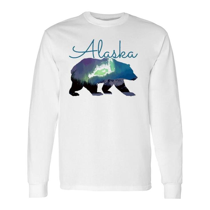 Alaska Bear Grizzly Polar Alaskan Nature Long Sleeve T-Shirt T-Shirt