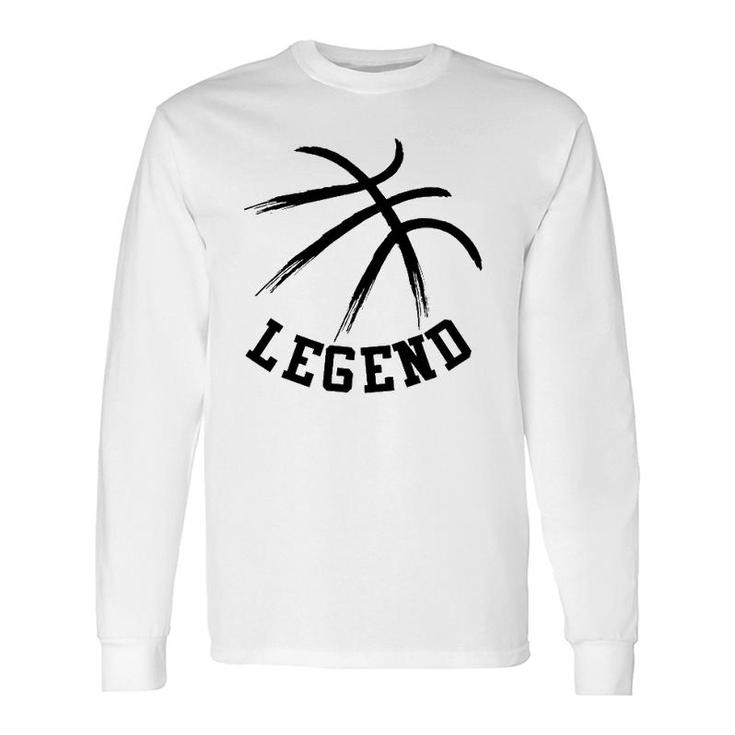 Basketball Legend Basketball Ball Player Long Sleeve T-Shirt T-Shirt