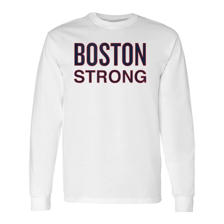 Boston Strong American Patriotic Long Sleeve T-Shirt T-Shirt