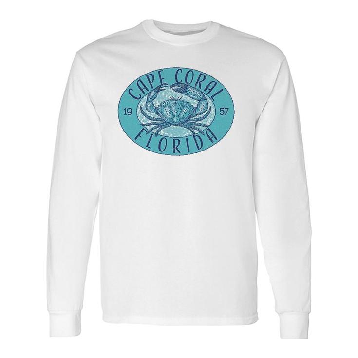 Cape Coral Fl Stone Crab Long Sleeve T-Shirt T-Shirt