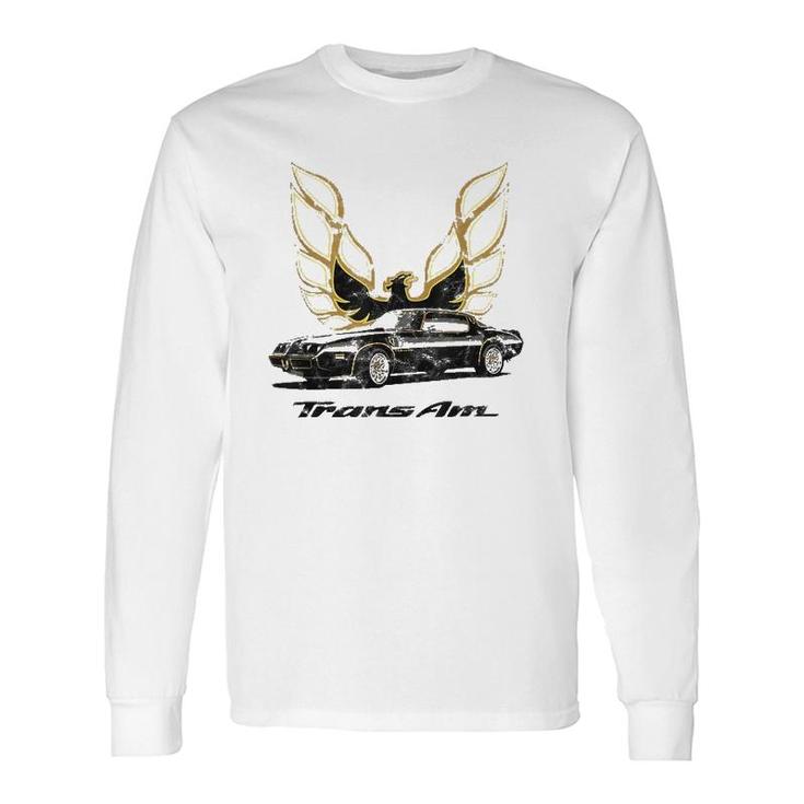 Classic Old School Muscle Car Classic Vintage American Car Long Sleeve T-Shirt