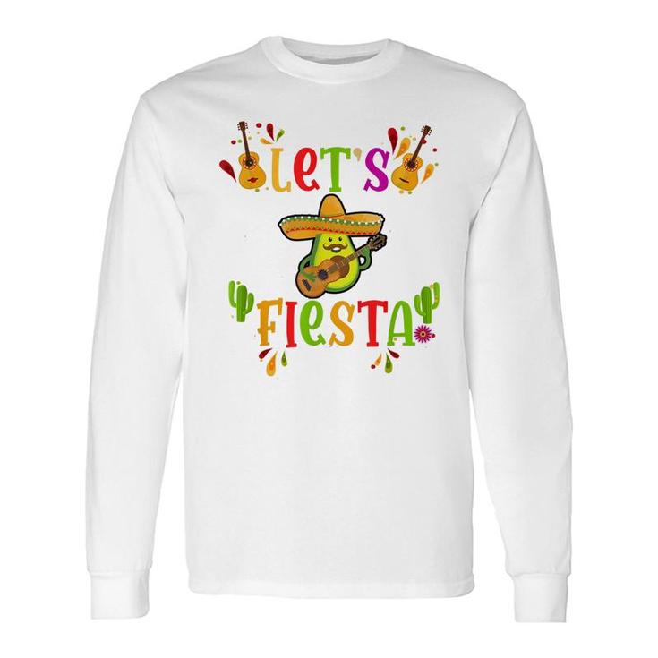 Lets Fiesta Cinco De Mayo Drinko Party 5Th Of May Long Sleeve T-Shirt