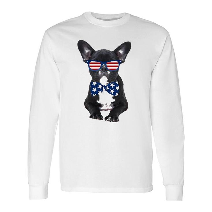 French Bulldog 4Th Of July Patriotic Usa Long Sleeve T-Shirt