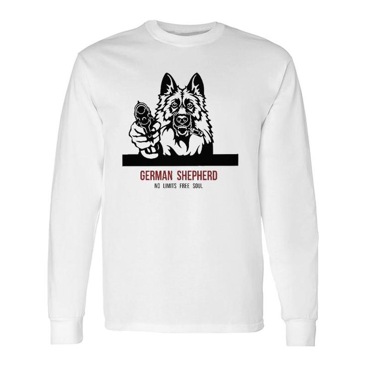Gsd Stickers German Shepherd Stickers German Shepherd Dog Sticker Essential Long Sleeve T-Shirt T-Shirt