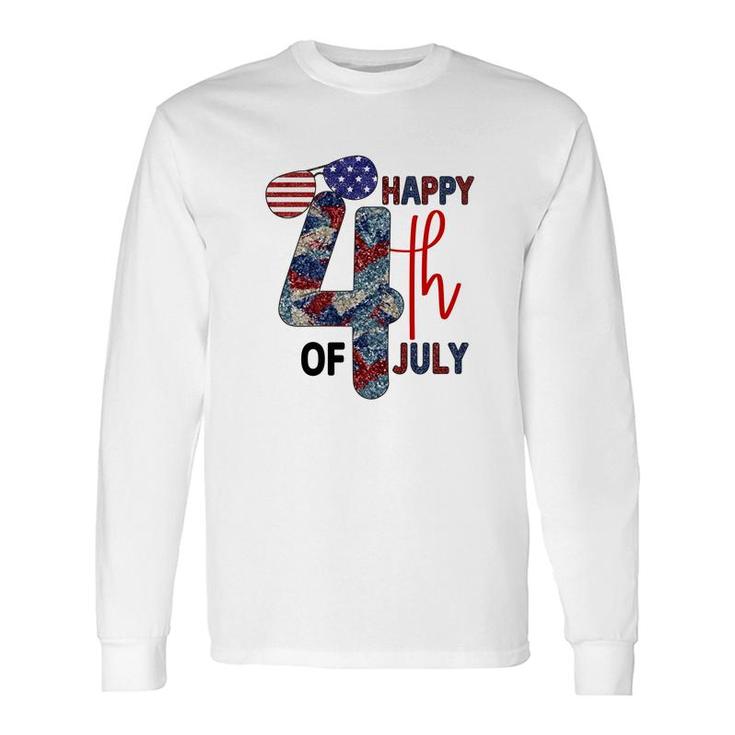 Happy 4Th Of July Vintage Graphic July Independence Day 2022 Long Sleeve T-Shirt