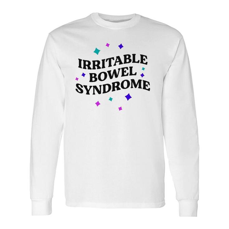 Ibs Joke Retro 90S Irritable Bowel Syndrome Vintage Long Sleeve T-Shirt T-Shirt