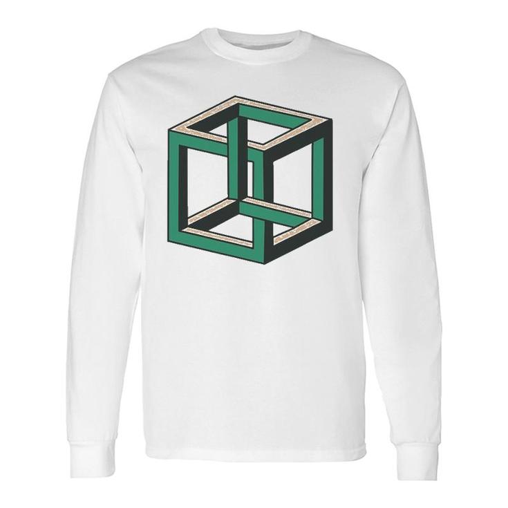 Rubik Cube Optical Illusion T Shirt
