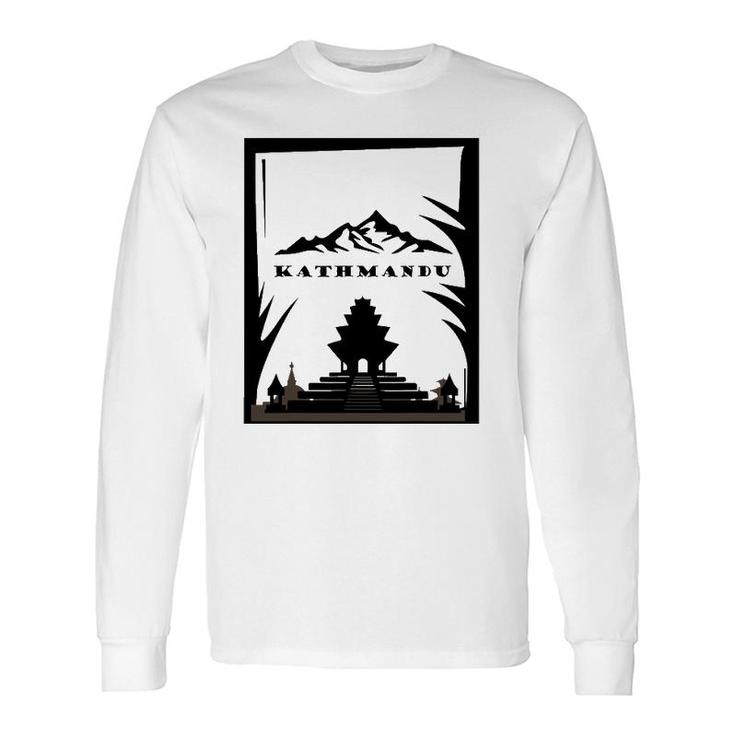 Kathmandu Nepal Lovers Long Sleeve T-Shirt T-Shirt