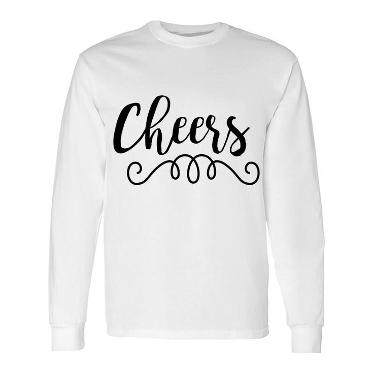Let_S Beer And Cheers To Happy Idea For Beer Lover Long Sleeve T-Shirt