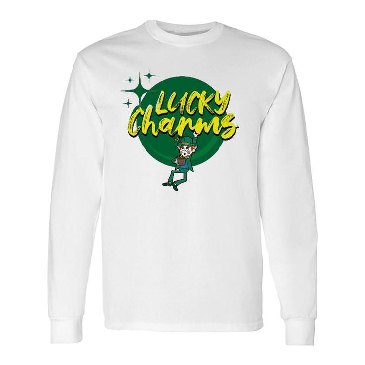 Lucky Charms Leprechaun St Patricks Day Long Sleeve T-Shirt T-Shirt