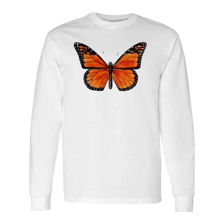 Monarch Butterflies Nature Lovers Butterfly Lovers Gardeners Long Sleeve T-Shirt