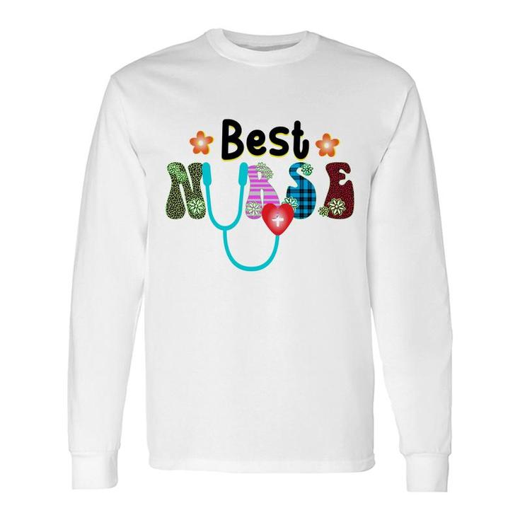Nurses Day Wonderful For Best Nurse 2022 Long Sleeve T-Shirt