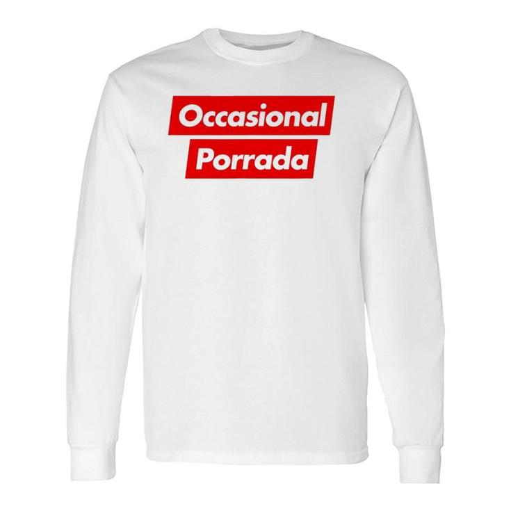 Occasional Porrada Bjj Jiu Jitsu Porrada Long Sleeve T-Shirt T-Shirt