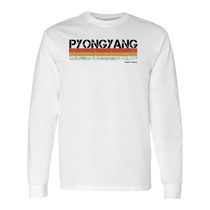 Pyongyang North Korea Lover Long Sleeve T-Shirt T-Shirt