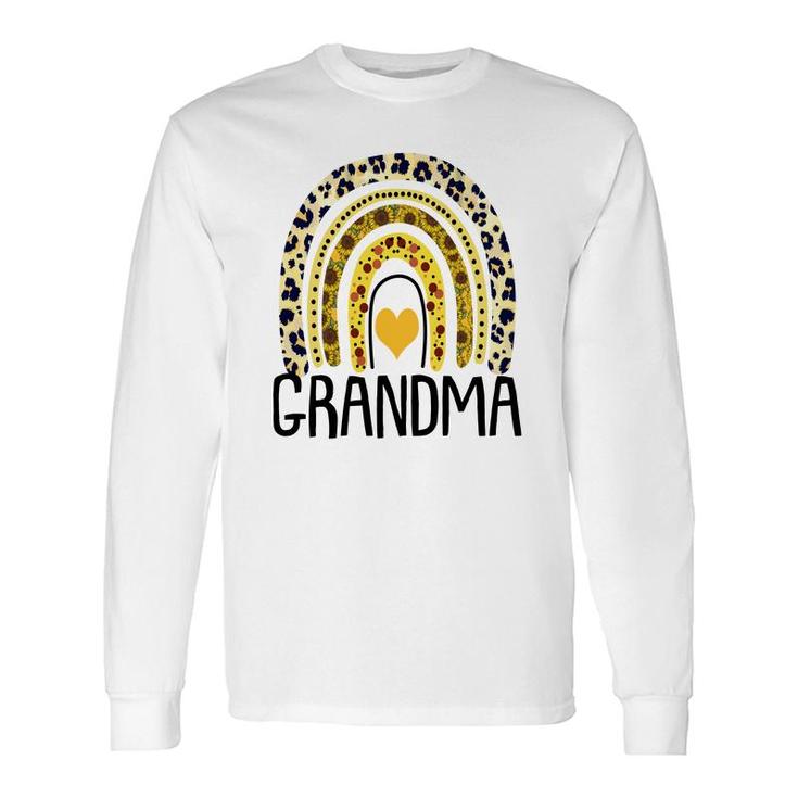 Rainbow Idea Grandma Vintage Long Sleeve T-Shirt