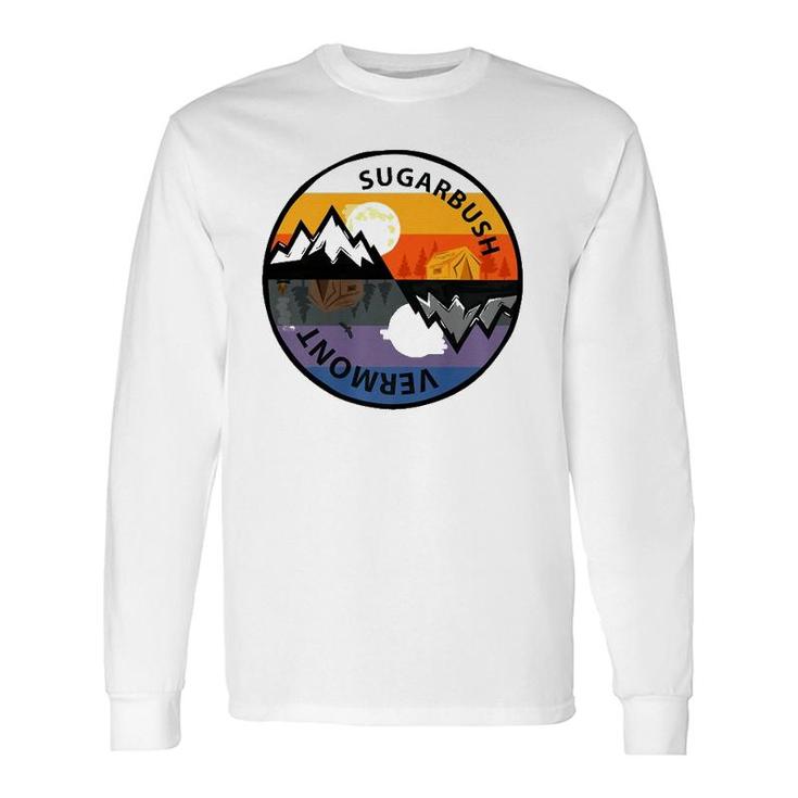 Retro Vintage Sugarbush Vermont Souvenir Long Sleeve T-Shirt T-Shirt