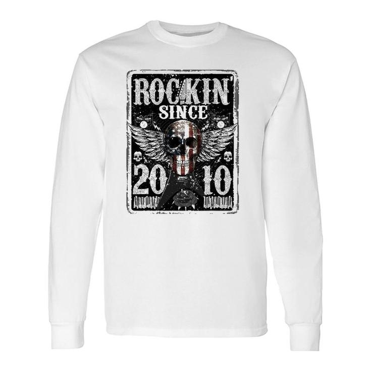 Rockin Since 2010 12 Years Old 12Th Birthday Classic Long Sleeve T-Shirt