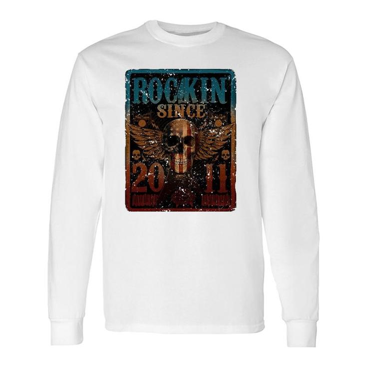 Rockin Since 2011 11 Years Old 11Th Birthday Classic Long Sleeve T-Shirt