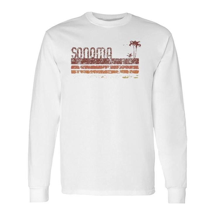 Sonoma Vintage 70S 80S Vacation Long Sleeve T-Shirt T-Shirt
