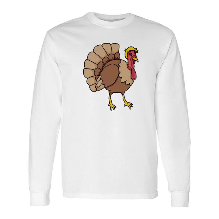 Trumpkey Thanksgiving Turkey Trump Men Women 2 Long Sleeve T-Shirt