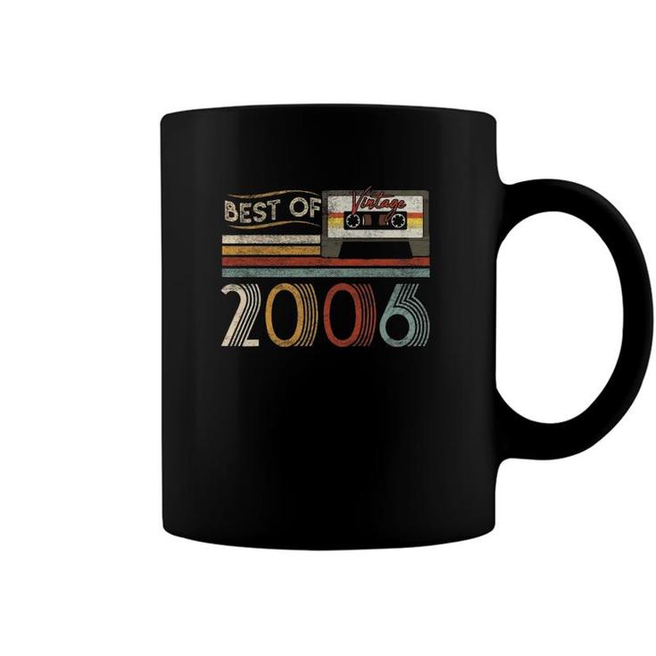 16Th Best Of 2006 Birthday Gifts Vintage 16 Years Old Coffee Mug