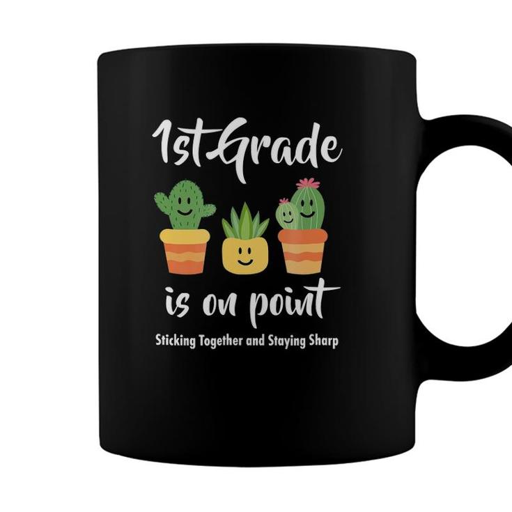 1St Grade Teacher Cactus Coffee Mug