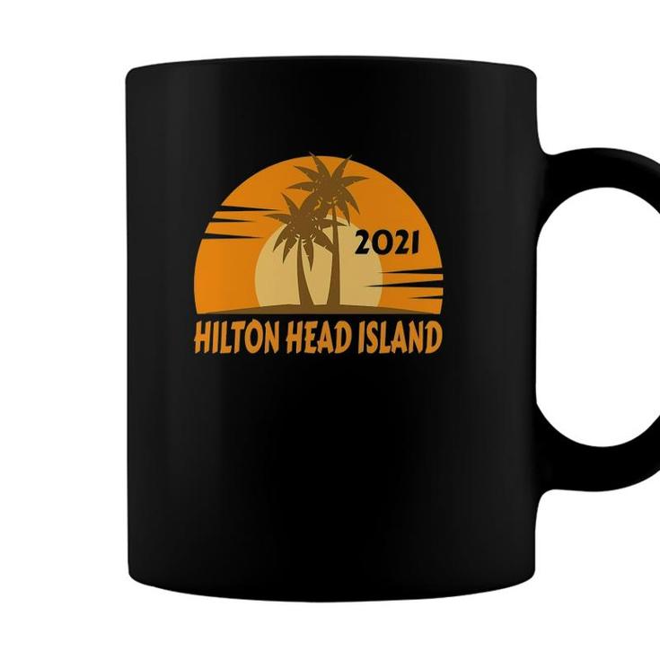2021 Hilton Head Island Vacation Family Trip Souvenir Coffee Mug