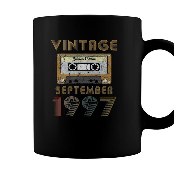 23 Years Old - Vintage Made In September 1997 23Rd Birthday Coffee Mug