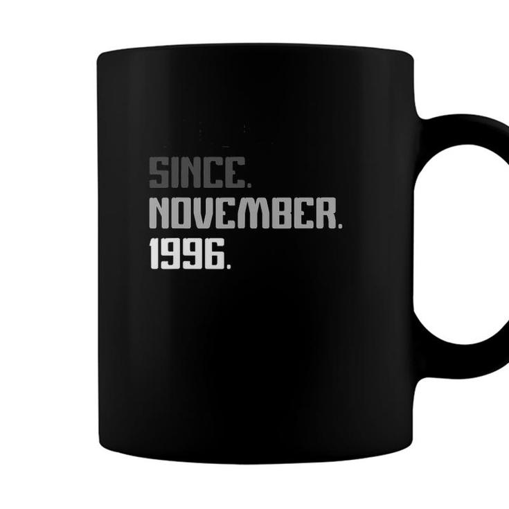 25Th Birthday Gifts 25 Years Old Legend Since November 1996 Ver2 Coffee Mug