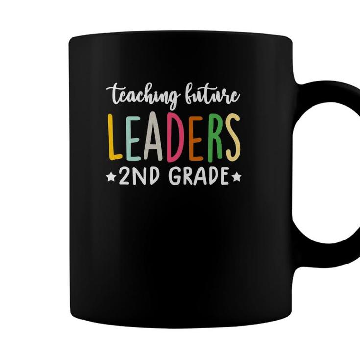 2Nd Grade Teacher Tee S Funny Teaching Future Leaders Coffee Mug