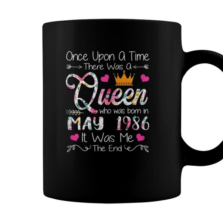 35 Years Old Birthday Girls 35Th Birthday Queen May 1986 Ver2 Coffee Mug