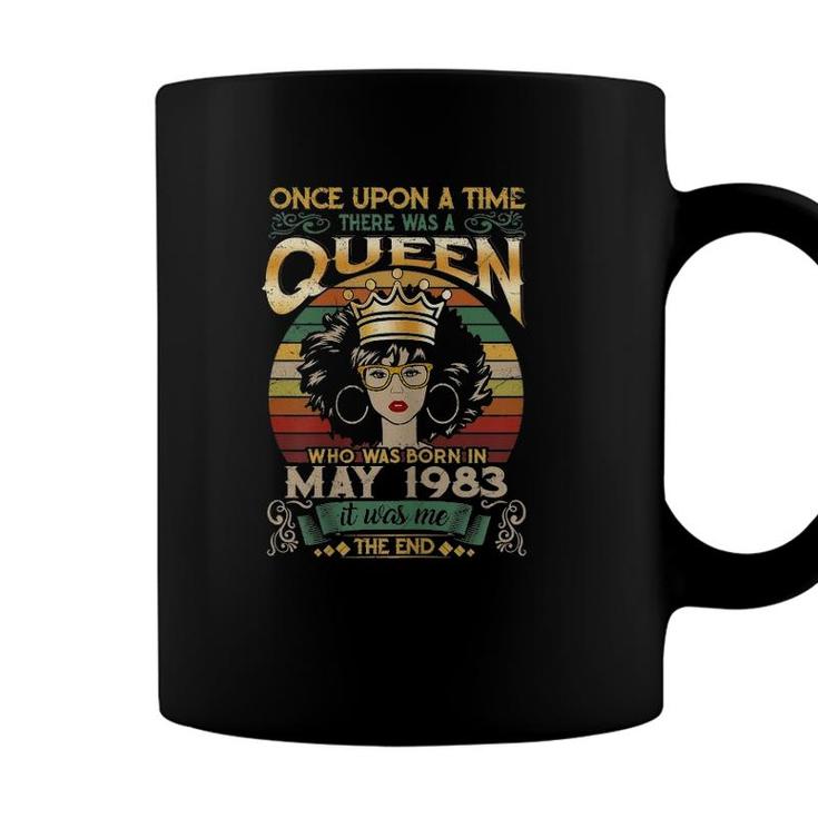 38 Years Old Birthday Girls 38Th Birthday Queen May 1983 Ver2 Coffee Mug