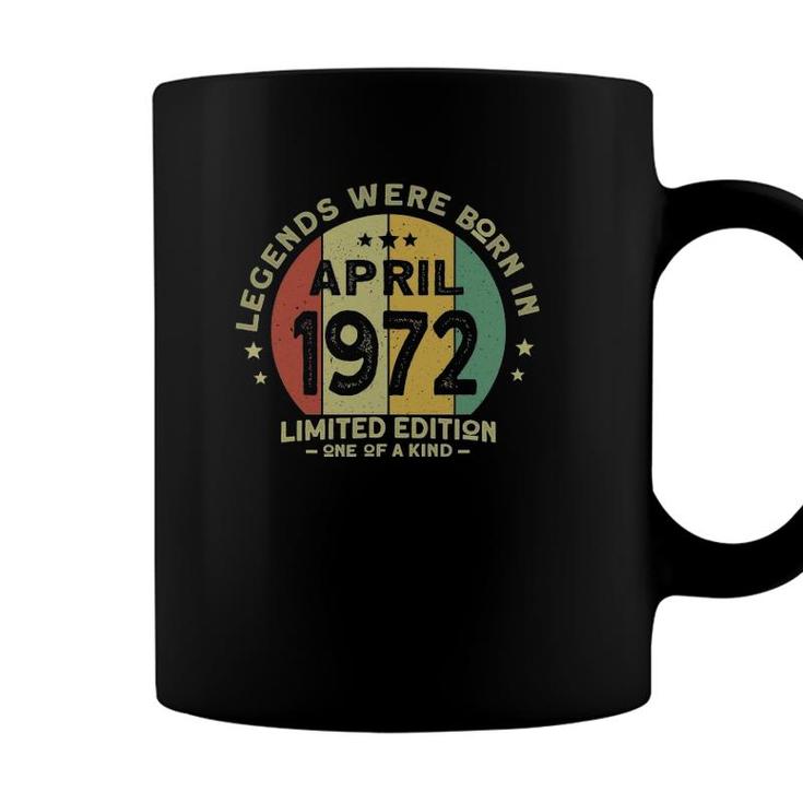 50Th Birthday Gift April 1972 Limited Edition 50 Years Old Coffee Mug