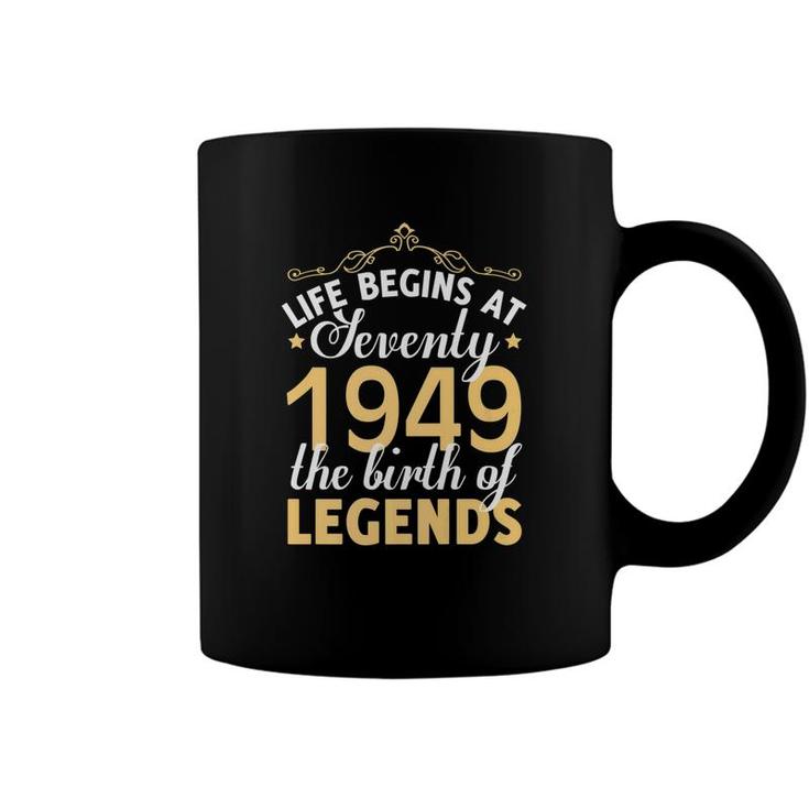 70Th Birthday Gift Vintage 1949  Classic Coffee Mug