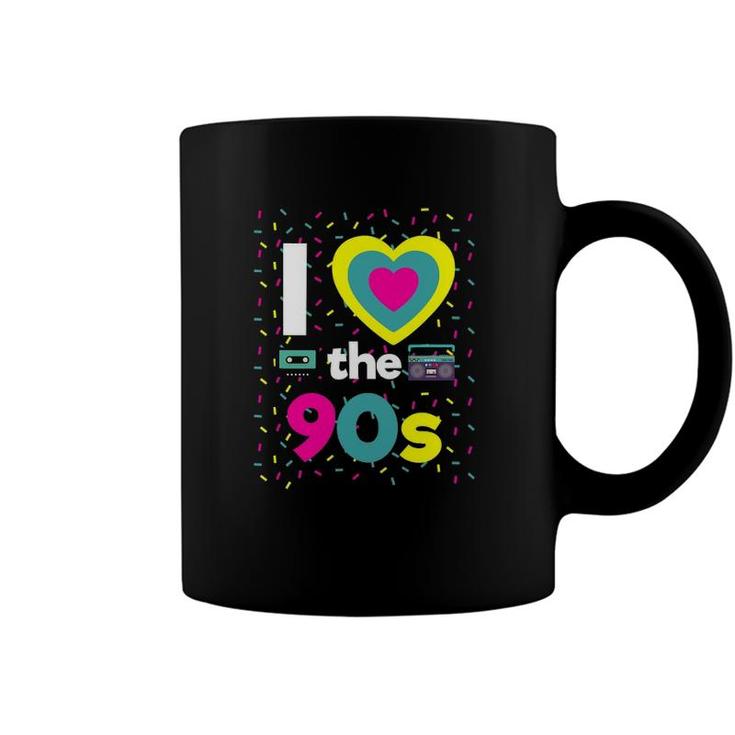90S Outfit I Love The 90S Retro Party Dress Gift Coffee Mug
