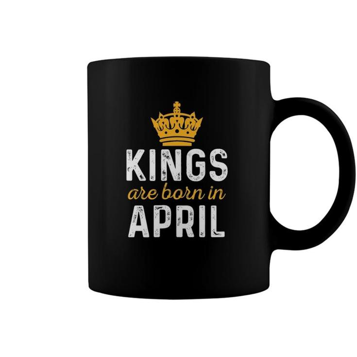 April King Birthday Aprils Birthday  Gift For King Coffee Mug