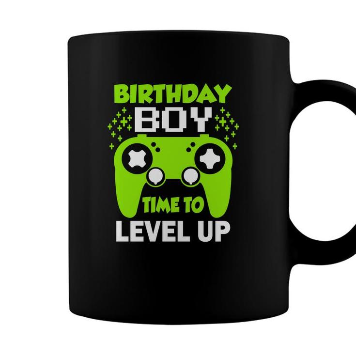 Artwork Boy Matching Video Gamer Time To Level Up Coffee Mug