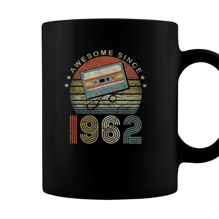 Awesome Since 1962 Vintage 1962 60Th Birthday 60 Years Old Coffee Mug