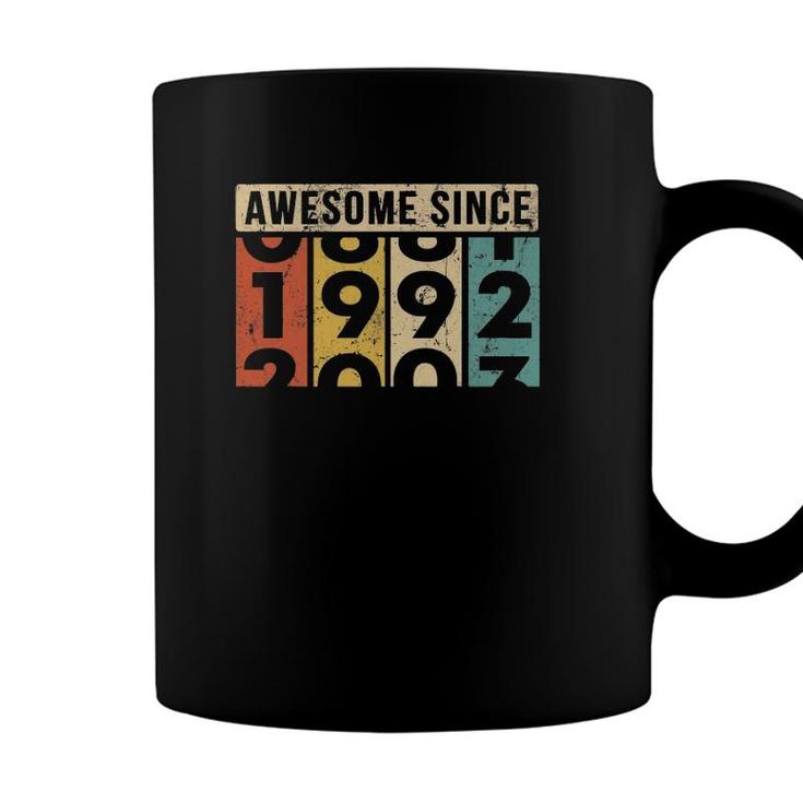 Awesome Since 1992 Vintage 1992 30Th Birthday 30 Years Old Coffee Mug