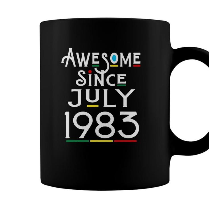 Awesome Since July 1983 38 Years Old Funny 38Th Birthday Coffee Mug