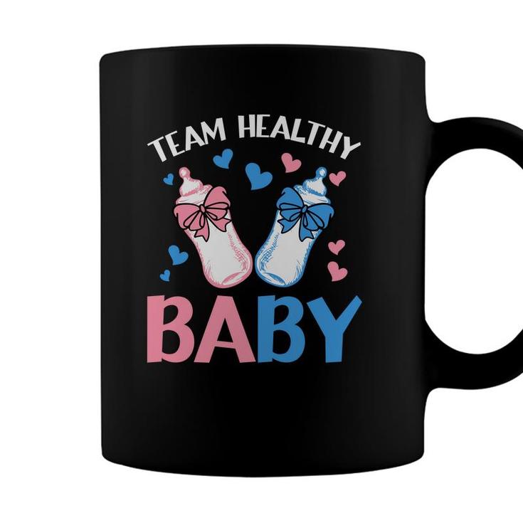 Baby Gender Reveal Party Gender Reveal Party Team Healthy Baby Coffee Mug