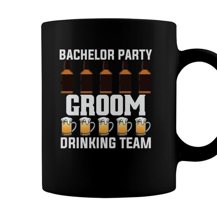 Bachelor Party Groom Drinking Team Groom Bachelor Party Coffee Mug